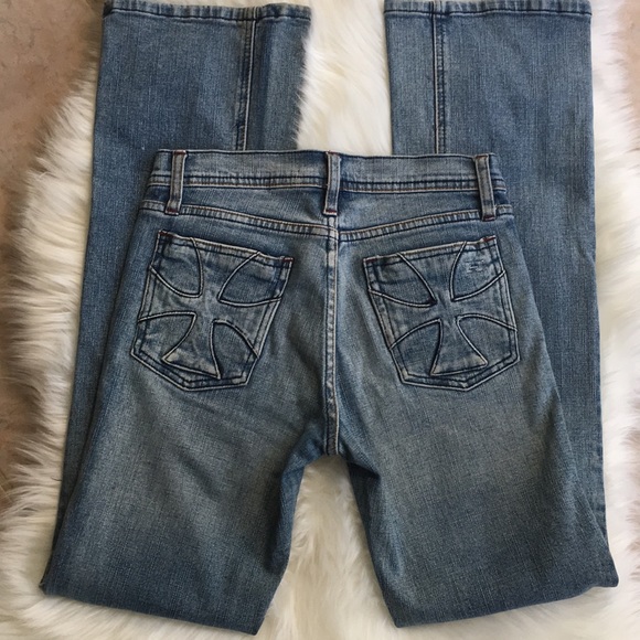 🌺HABITUAL Monaco Deep End Boot Cut Jeans-Size 28 - Picture 3 of 5